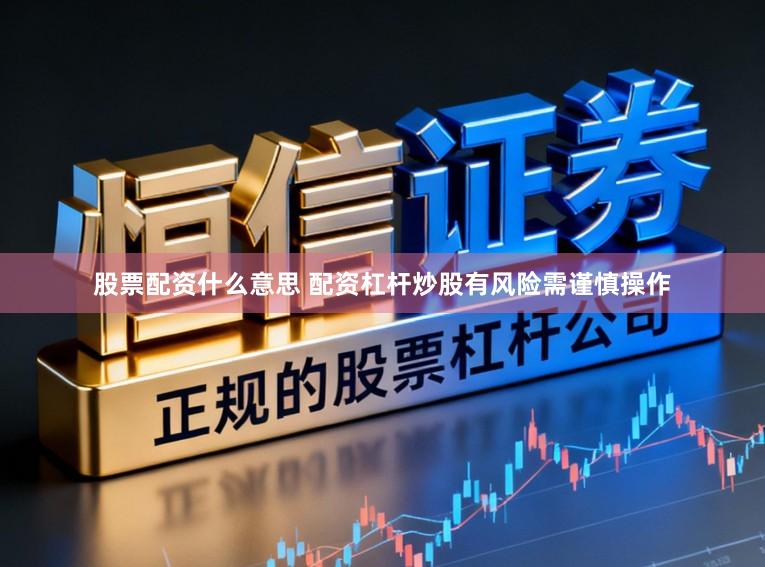 股票配资什么意思 配资杠杆炒股有风险需谨慎操作